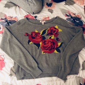 Floral Sweater